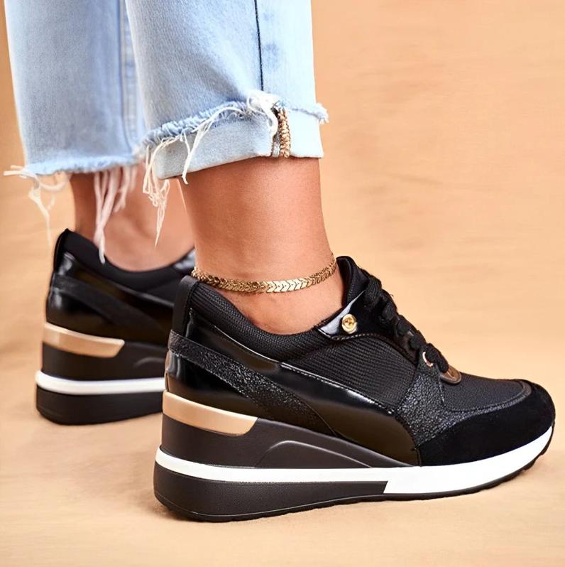 Mozana – Keilsneaker mit sportlichem Schnürverschluss