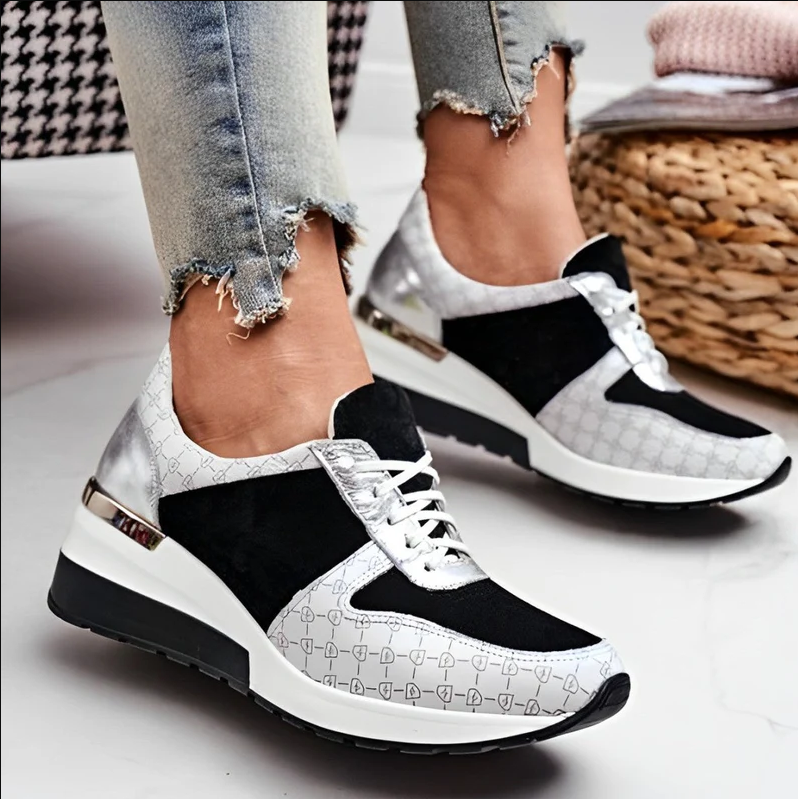 Mozana – Keilsneaker mit sportlichem Schnürverschluss