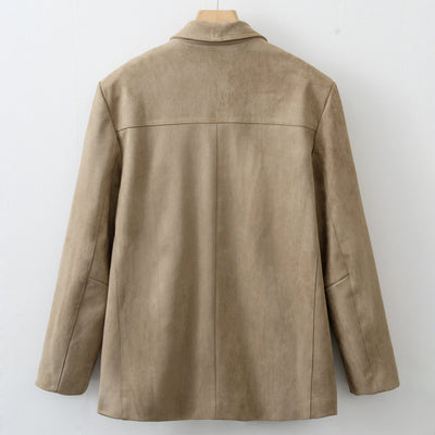 Eleganter Blazer aus Wildleder - Megan
