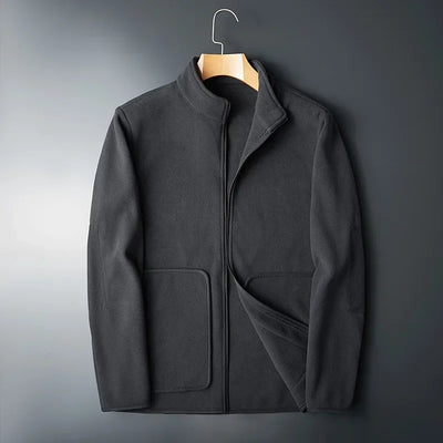 Leichte Herren-Fleecejacke mit kontrastierenden Details - Erian