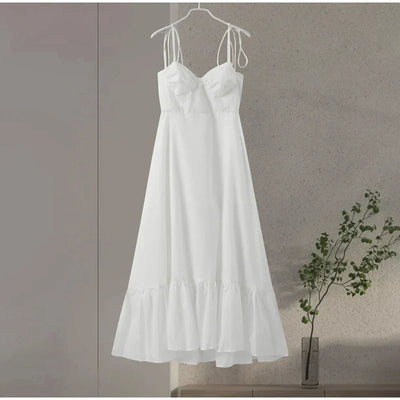 Jessika - Weißes lässiges Kleid