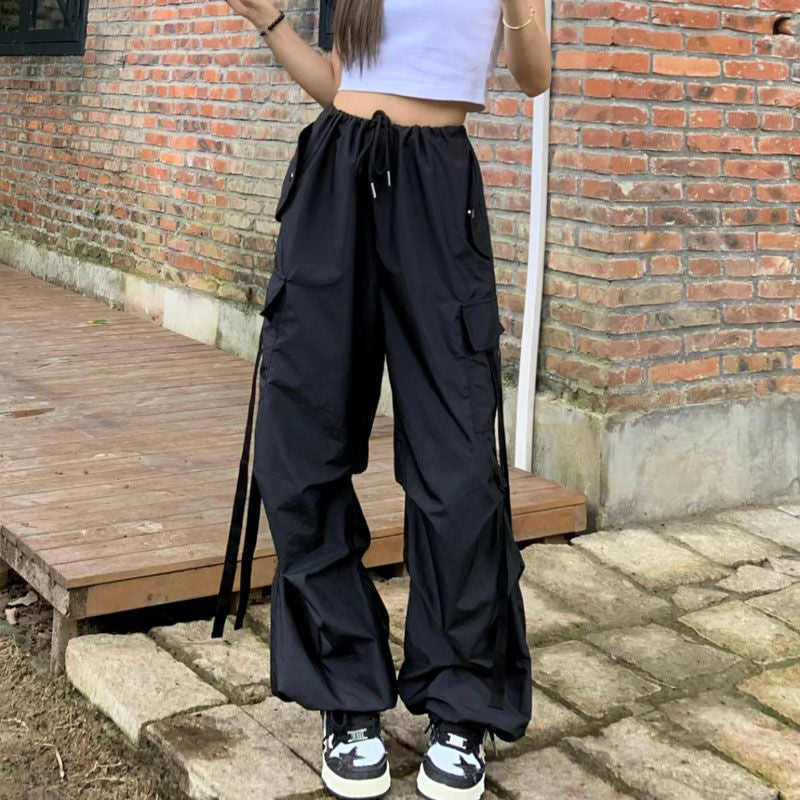 Franca Hose - Damen Baggy Pants mit großen Taschen im Retro-Stil