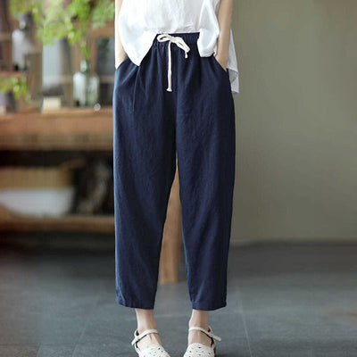 Kara - Coole Hose aus Leinen und Baumwolle