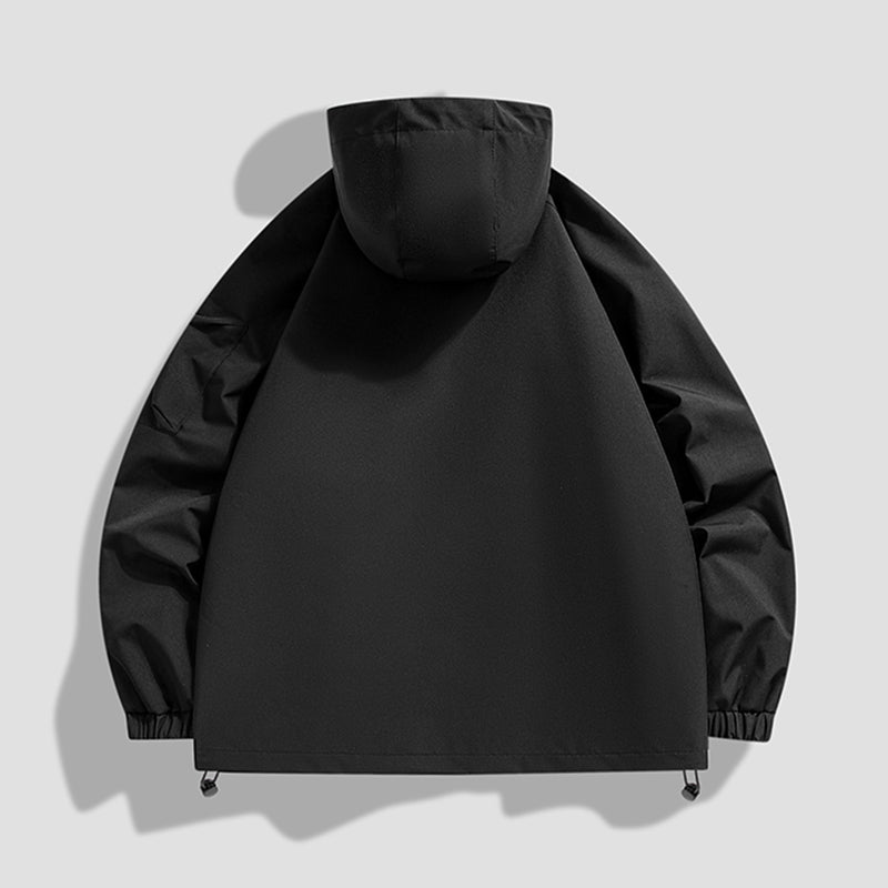 Winddichte Cargo Jacke mit Kapuze - Lukas