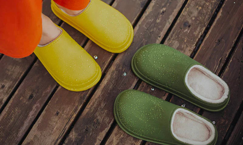 CosyFeet Sandalen mit Pelzfutter