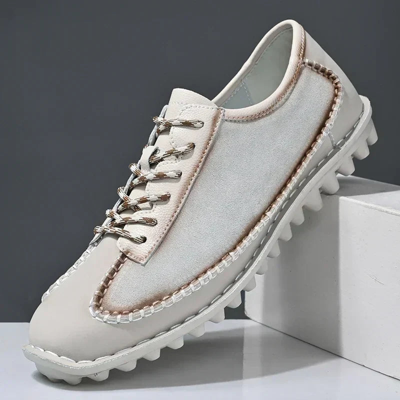 Geflickte Lederschuhe - Robert