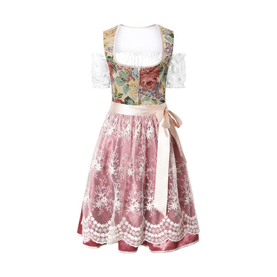 Damen Oktoberfest Dirndl Kleid - Isolde