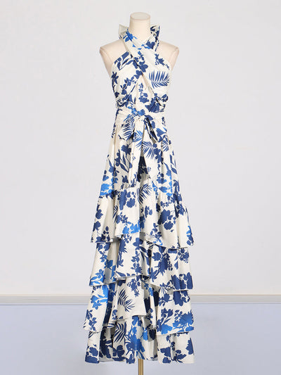 Fine - Maxikleid mit besonderem Muster