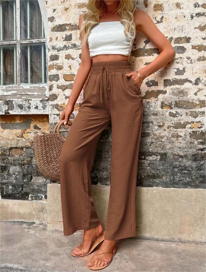 Karely - Lose Hose mit hoher Taille