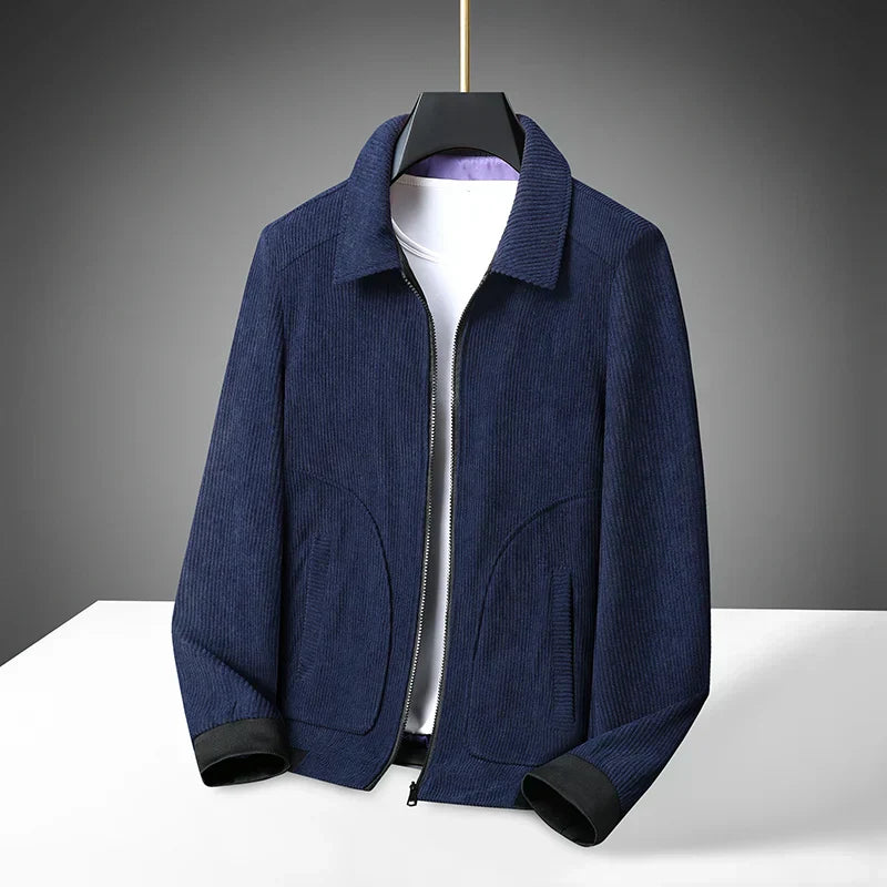 Cordjacke mit Reißverschluss für Männer - Emeric