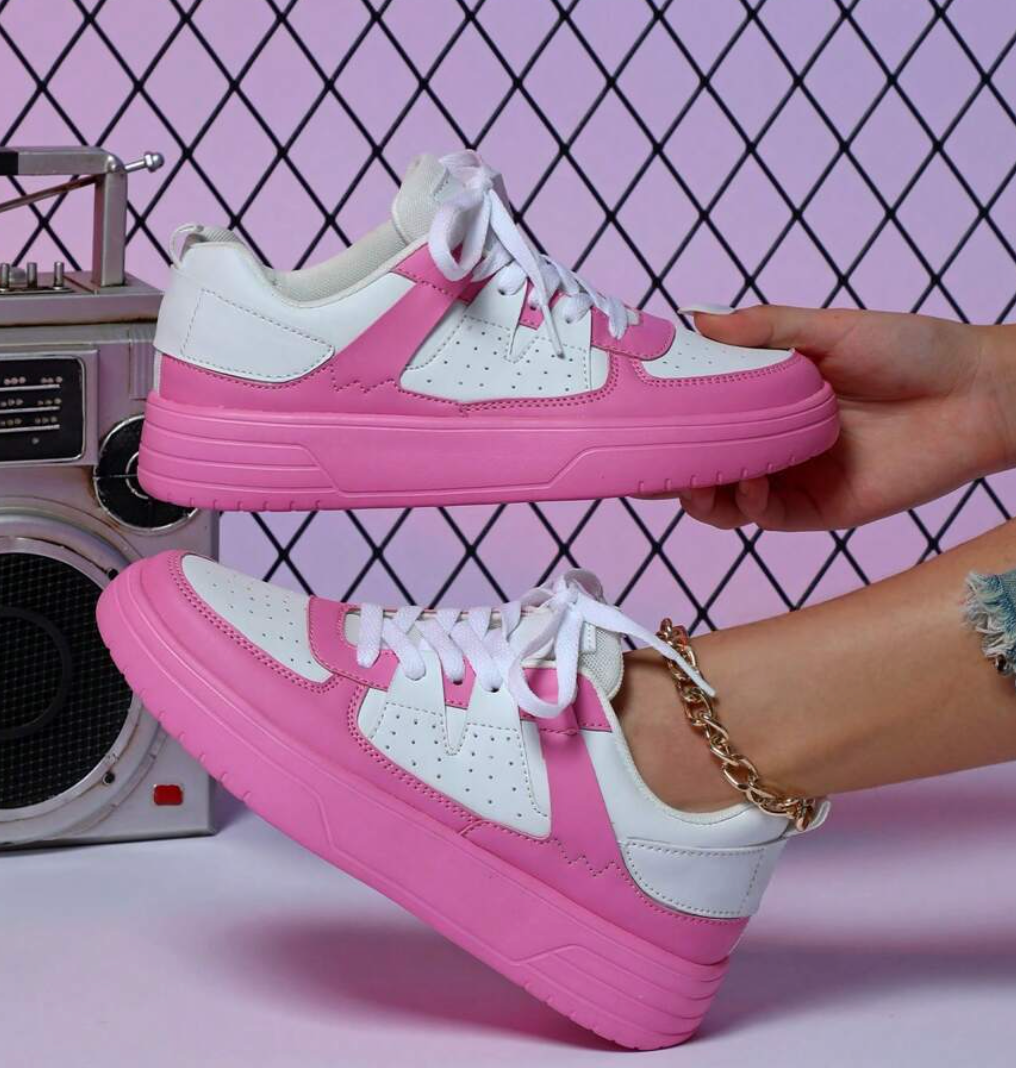 Sophie – Modische Soft Sneaks Sneaker für Damen mit Leopardenmuster und aufregenden Prints