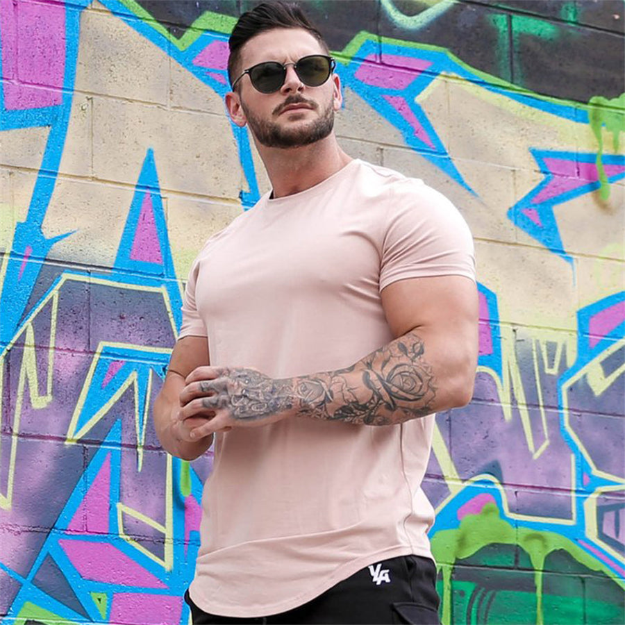 Nilson Bar - Bequemes Herren-T-Shirt mit schmaler Passform