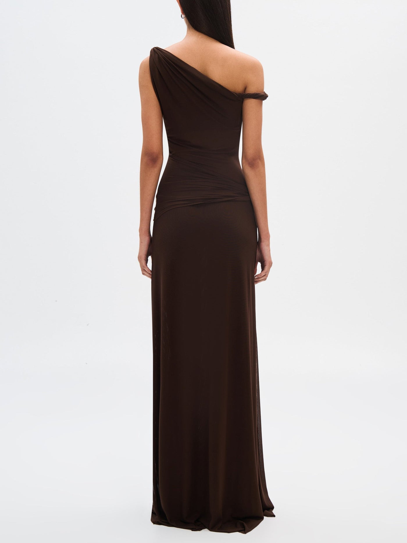 Elena - Langes Mesh-Kleid