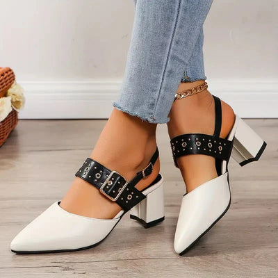 Maya - Elegante sandalen mit kubanischen absätzen