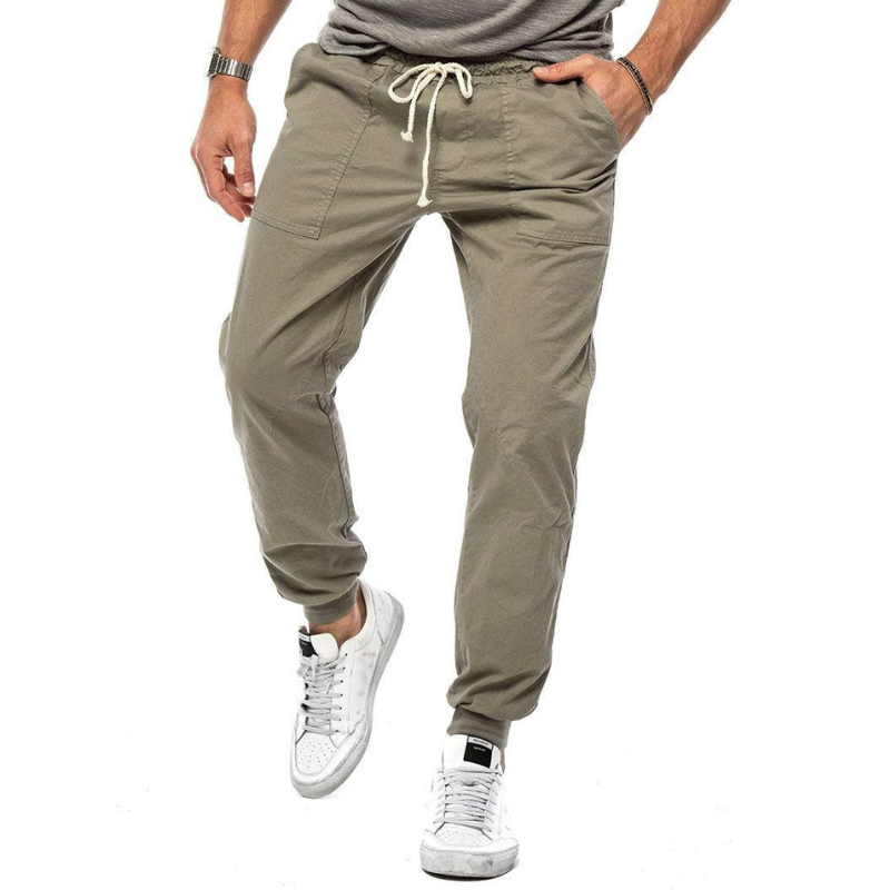 Charleston - Lässige Jogger-Hose aus Leinen