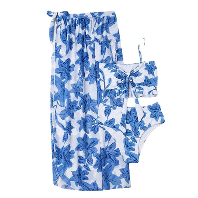Ocean Chic - Modernes 3-teiliges Bikini-Set