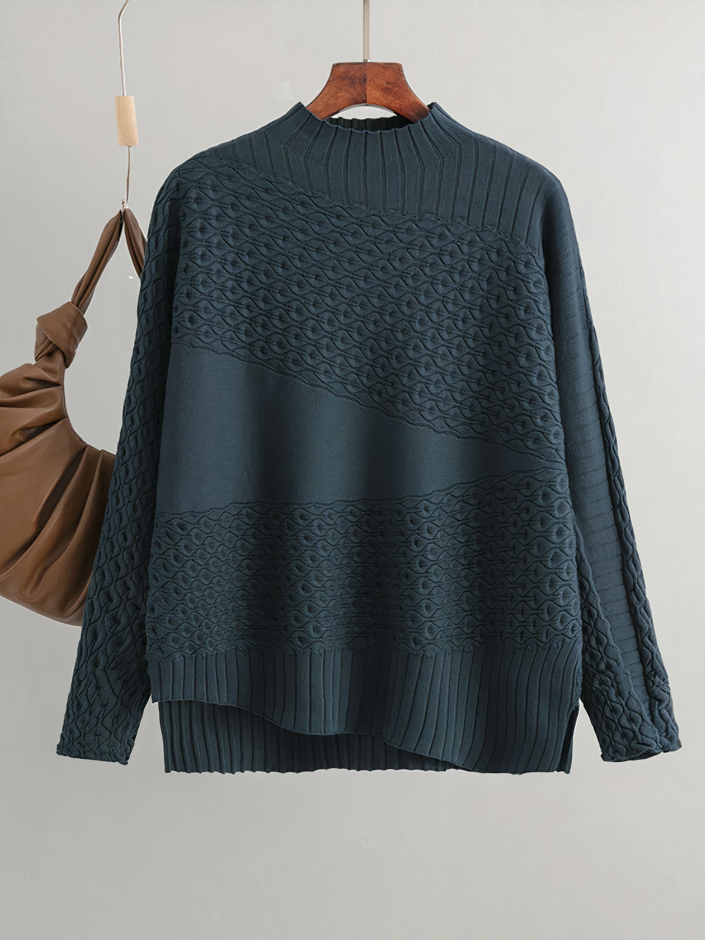 ZARIAH - Warmer Strickpullover im Vintage-Stil