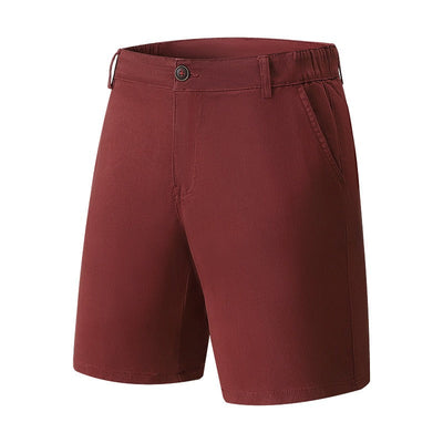 Gerade Herren-Shorts aus gewebtem Stretchmaterial - Andrés