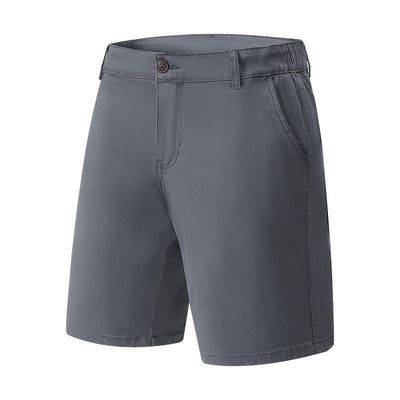 Gerade Herren-Shorts aus gewebtem Stretchmaterial - Andrés