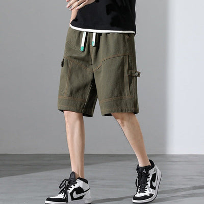 Herren-Shorts im urbanen Stil mit Kontrastnähten - Mateo