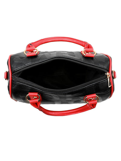 Damenhandtasche aus geprägtem Kunstleder - Yanelis