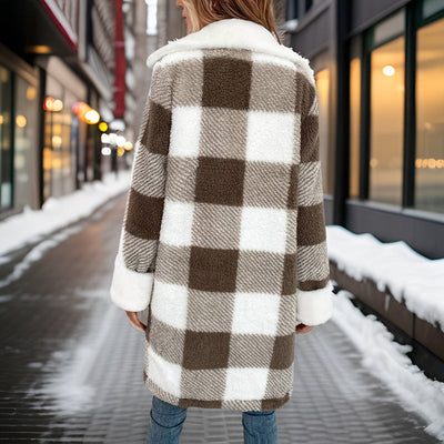 Marissa - Wintermantel aus Teddyfell