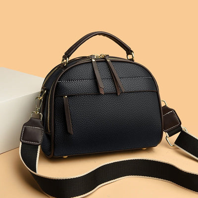 Handtasche aus strukturiertem Kunstleder für Damen - Marcela
