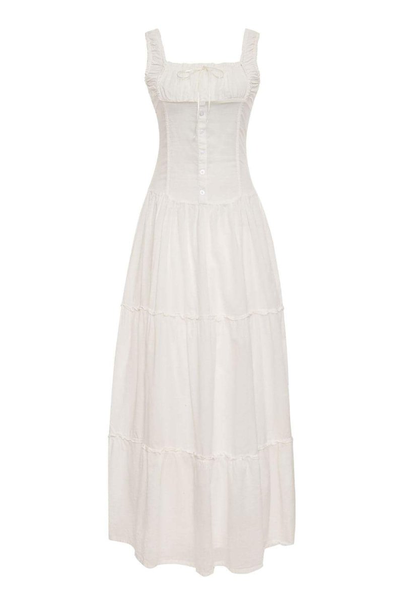 Anastasia - Maxikleid mit Rüschen