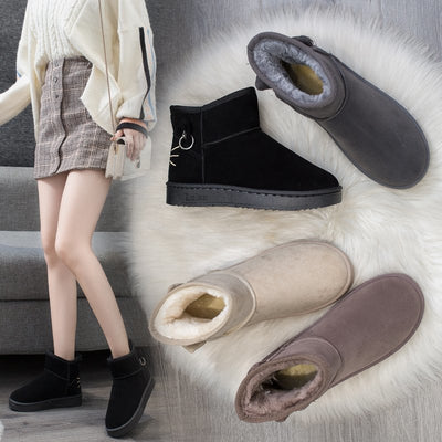 Gesteppte Damenstiefel mit lässigem Design - Zulma