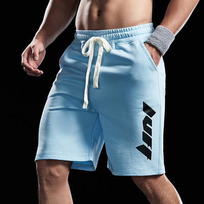 Herren-Fitness-Shorts aus Stretch-Baumwolle - Hugo