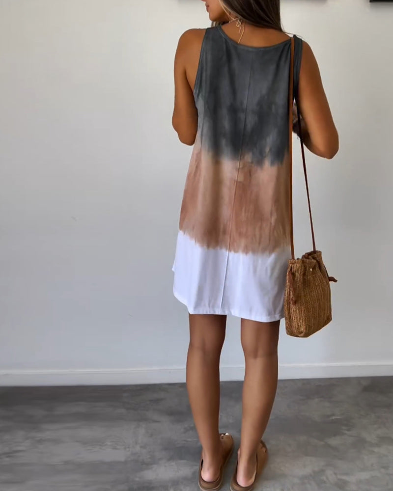 Gwyneth - Ärmelloses Freizeitkleid