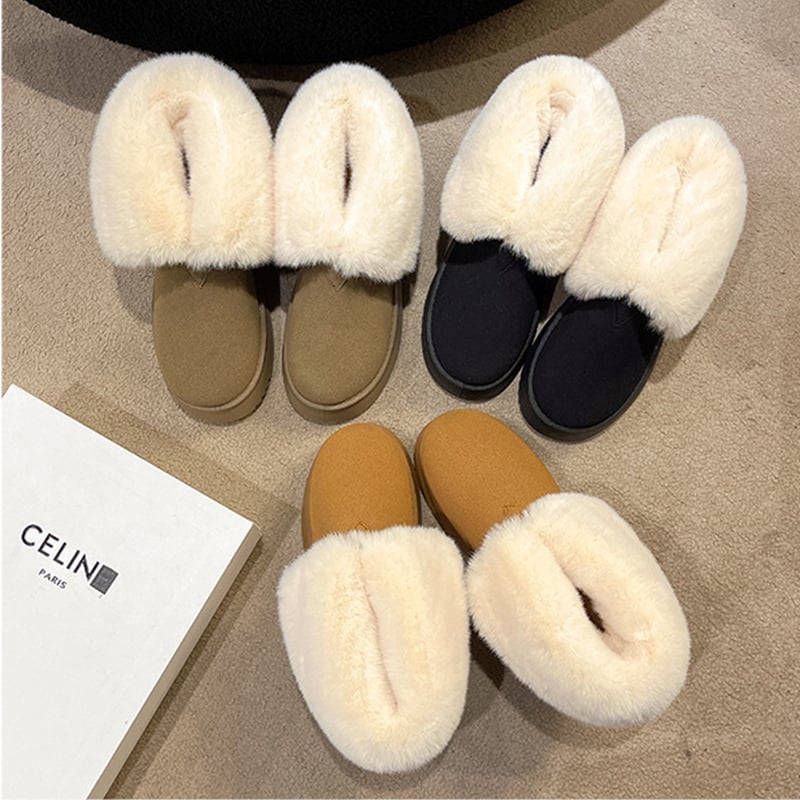 Damen-Winterstiefel mit Plüschfutter - Nina