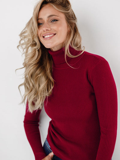 Damen-Rollkragenpullover - Itzel