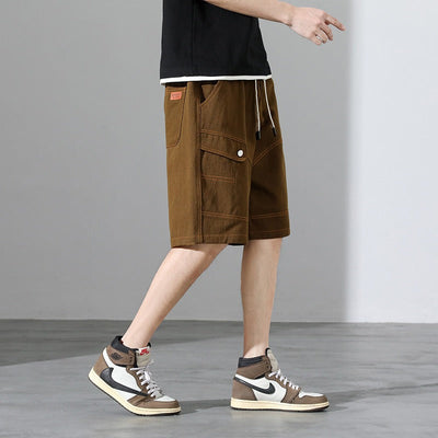 Herren-Shorts im urbanen Stil mit Kontrastnähten - Mateo