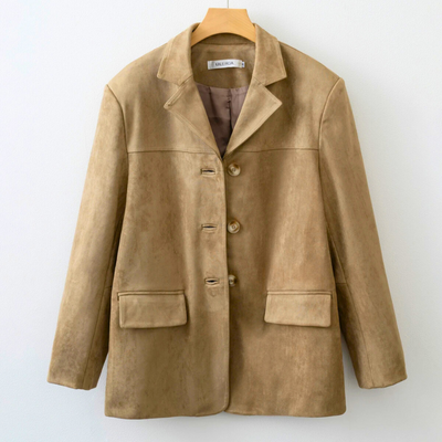 Eleganter Blazer aus Wildleder - Megan