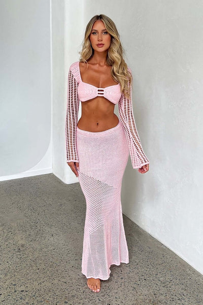 Miri Brook Kurzes Strickset