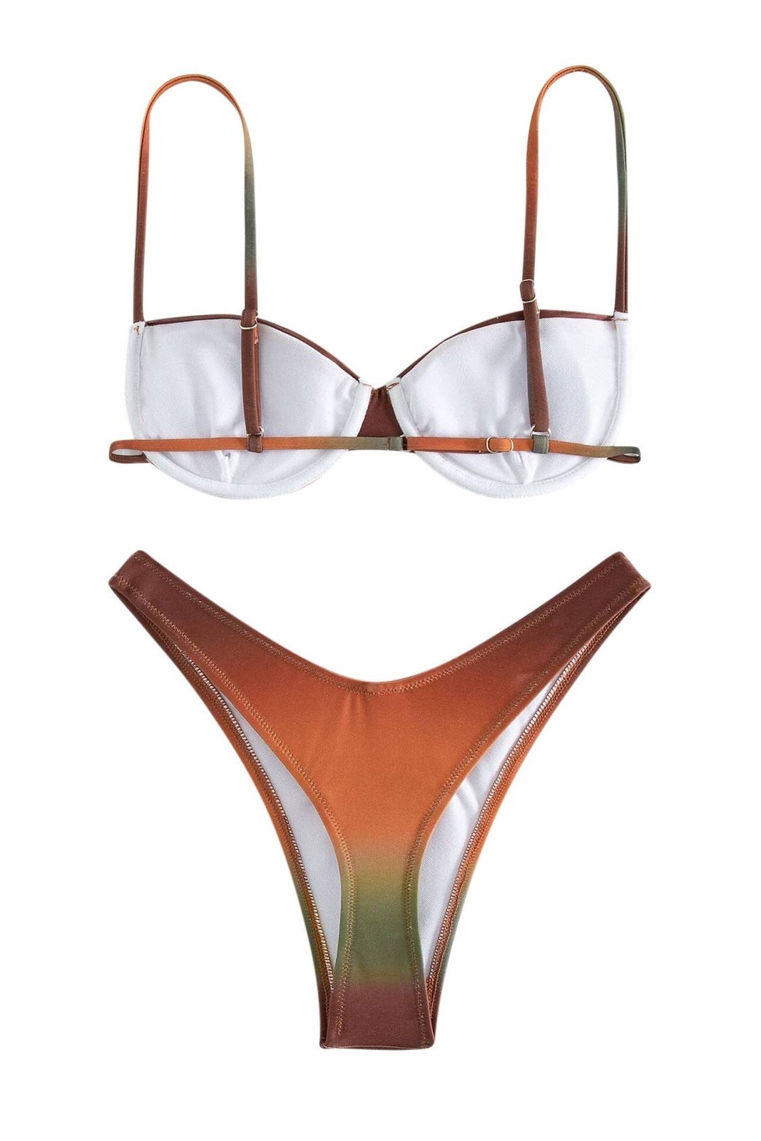 Ocean Chic - Bedruckter Farbverlaufs-Bikini