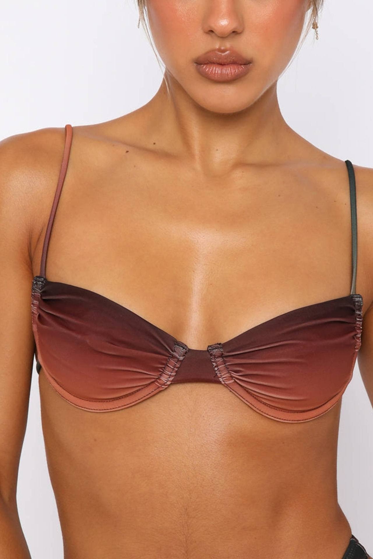 Ocean Chic - Bedruckter Farbverlaufs-Bikini