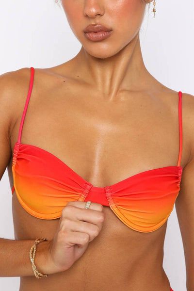 Ocean Chic - Bedruckter Farbverlaufs-Bikini