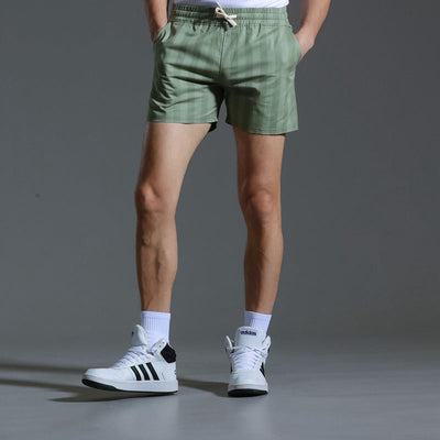 Herrenshorts aus Polyester mit vertikalen Streifen im sportlichen Stil - Julian