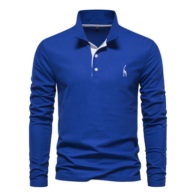 Langärmeliges Herren-Poloshirt - Dario