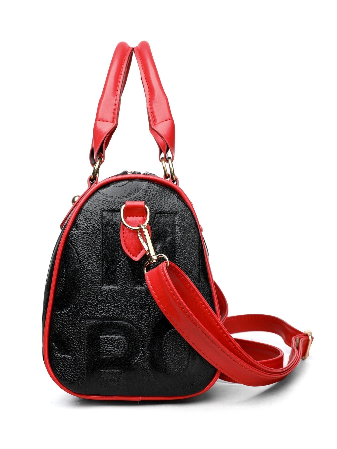 Damenhandtasche aus geprägtem Kunstleder - Yanelis