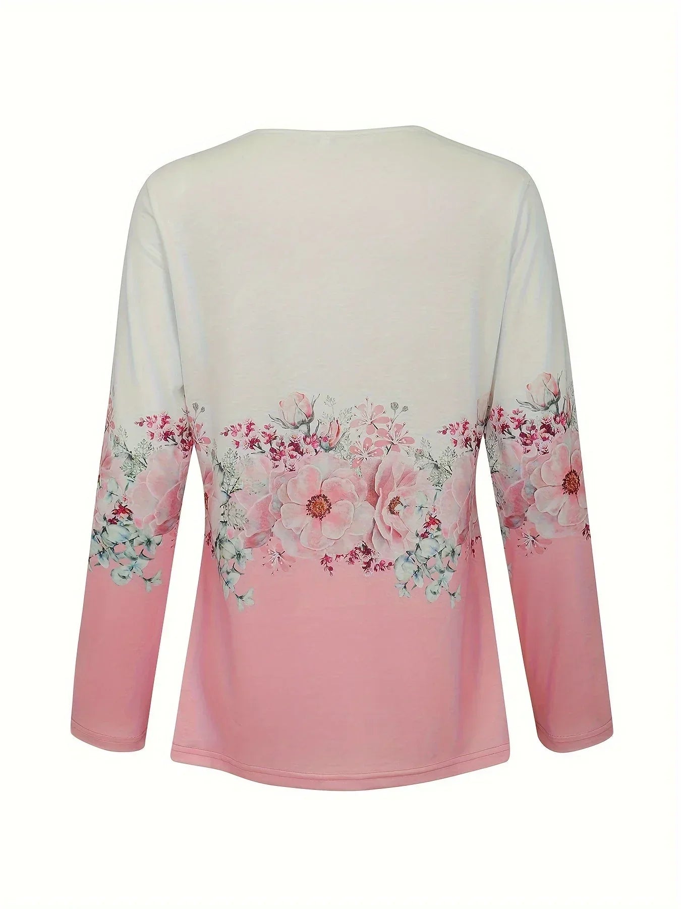 Sissy - T-Shirt mit Blumenmuster und Spitzendetails