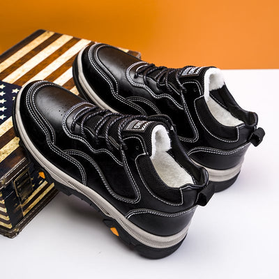 Herren-Winterpantoffeln mit flauschigem Futter - Darel