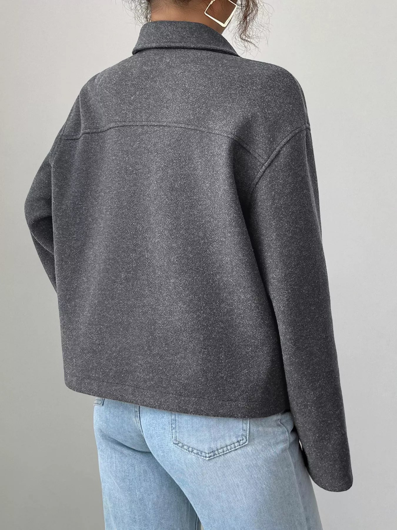 Lässige Damenjacke mit Reißverschluss - Alena