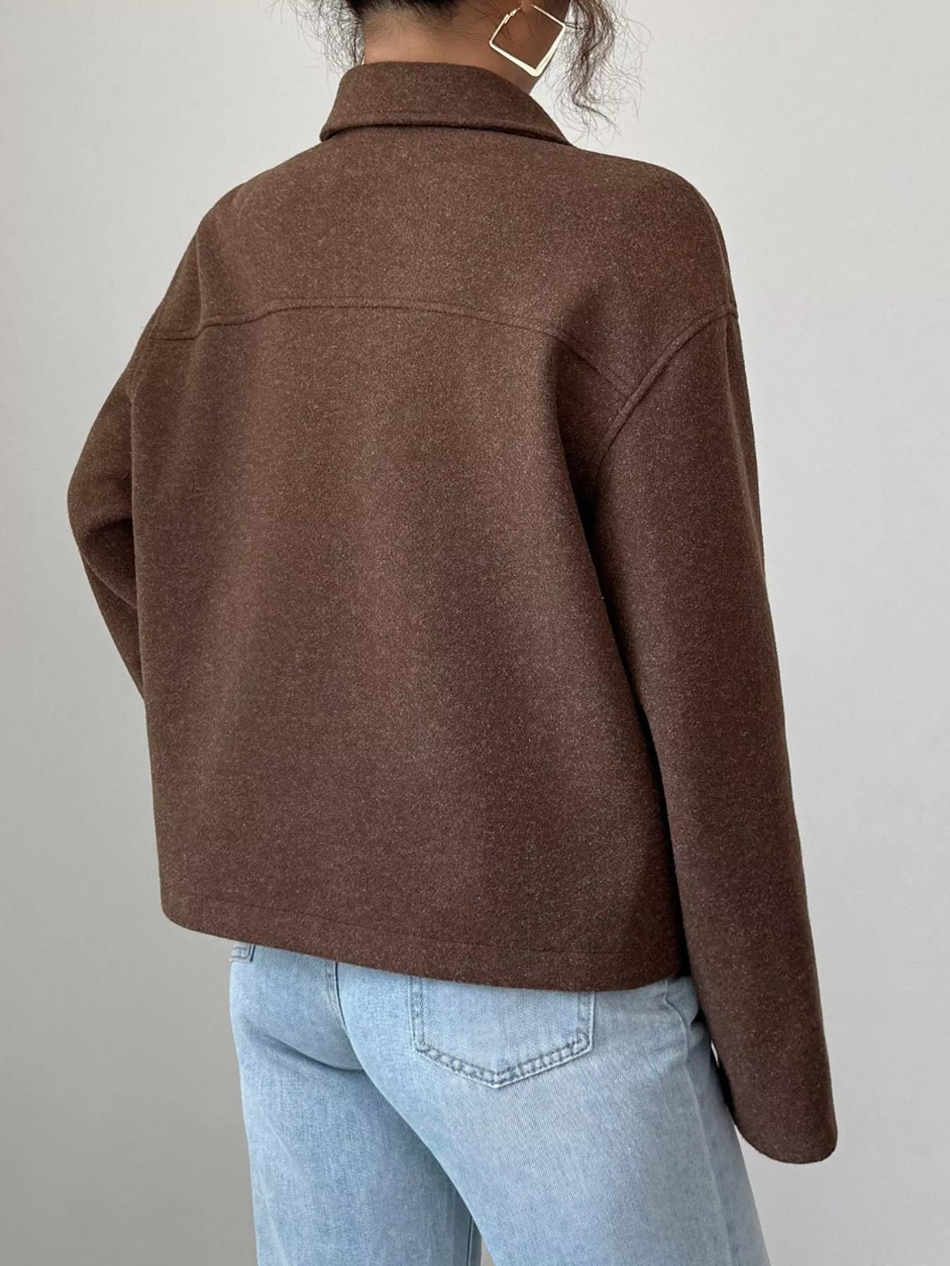 Lässige Damenjacke mit Reißverschluss - Alena