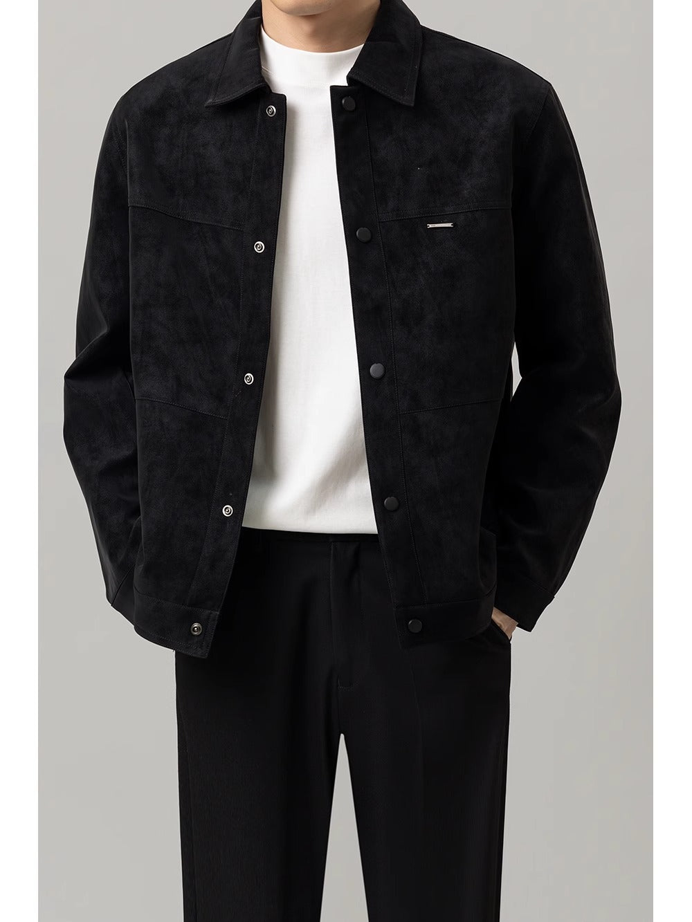 Herrenjacke in Wildlederoptik - Veyran