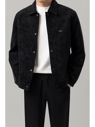 Herrenjacke in Wildlederoptik - Veyran