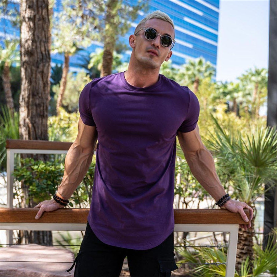 Nilson Bar - Bequemes Herren-T-Shirt mit schmaler Passform