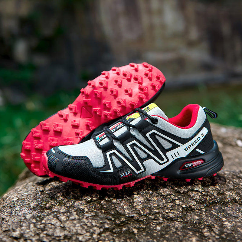 Pin Speed 3 – Leichte Wanderschuhe für Herren, rutschfest und bequem